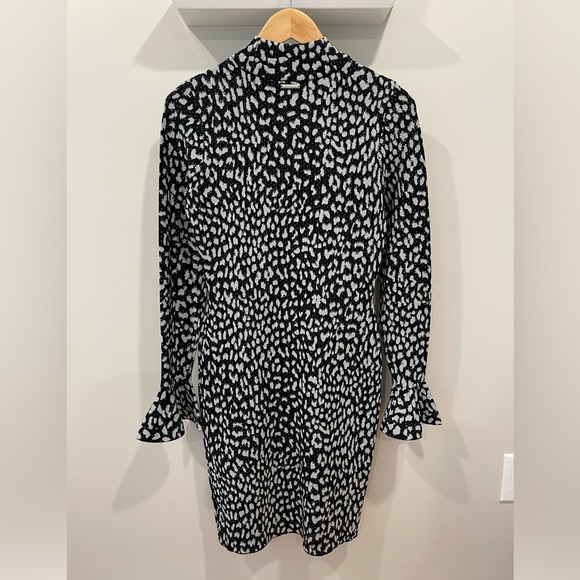 Michael Kors Leopard Jacquard Knit Dress (NWOT) - Small - Picture 4 of 6